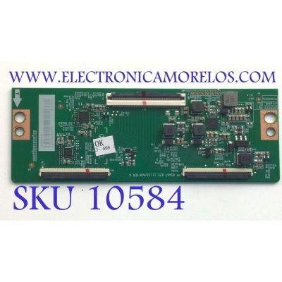 T-CON PARA TV HISENSE·ROKU / NUMERO DE PARTE 300917 / RSAG7.820.11133/ROH / 316220 / H41802PNJ52A2 / PANEL HD500Y1U51/T0L2/MX\GM\CKD3A\ROH / DISPLAY T500QVN03.7 / MODELO 50R6E4 50A53FUR